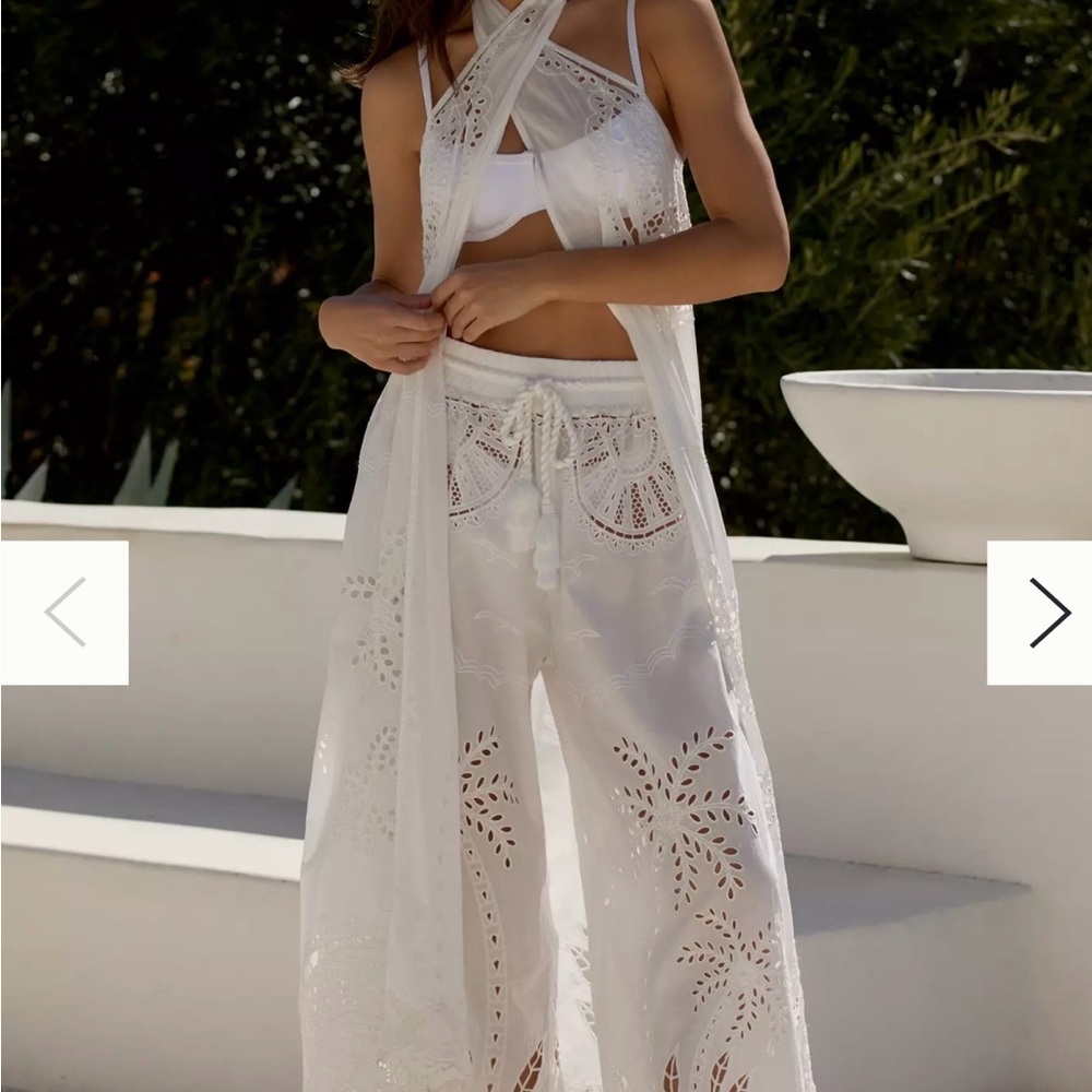 Elegant White Lace Top